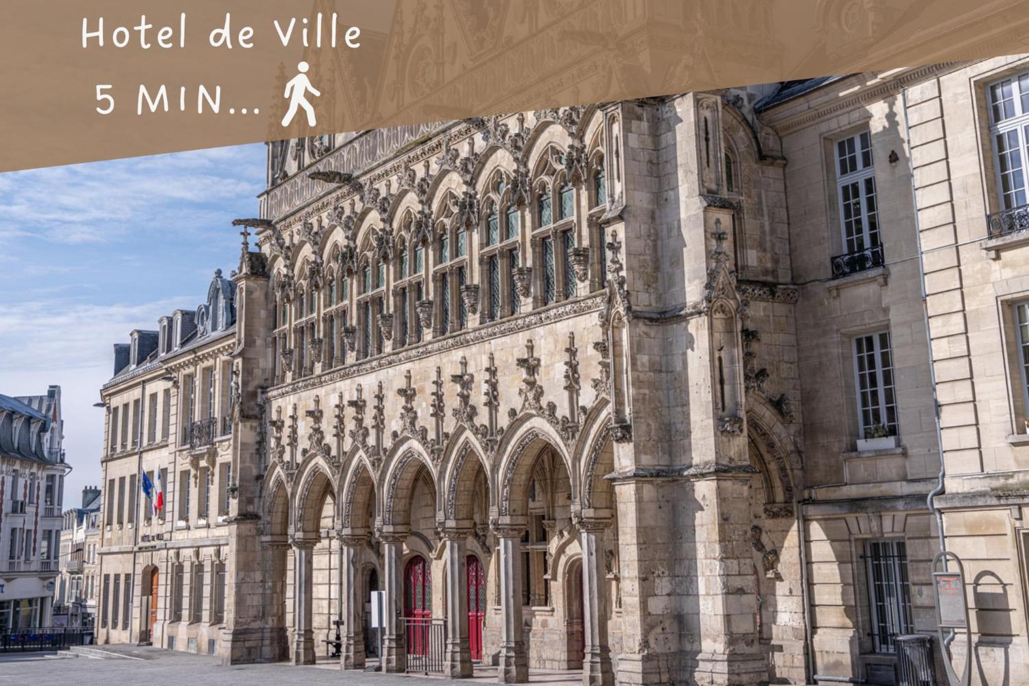 Le Fleur De Cerisier - Zmn Conciergerie Apartment Saint-Quentin  Ngoại thất bức ảnh