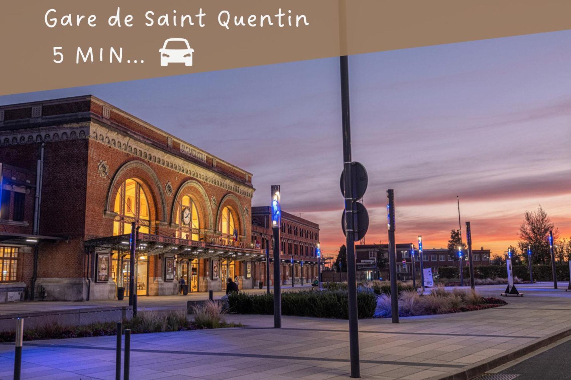 Le Fleur De Cerisier - Zmn Conciergerie Apartment Saint-Quentin  Ngoại thất bức ảnh